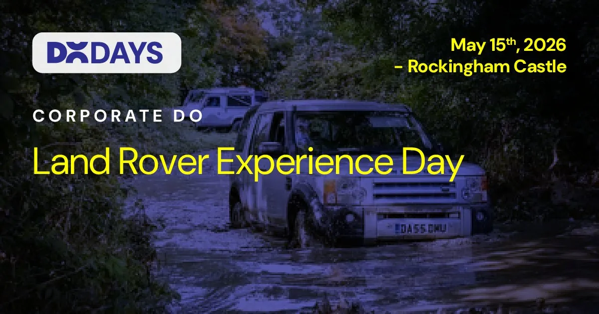 Off Road Driving Experience. Do Social, 15th May, 2026, Rockingham Castle.