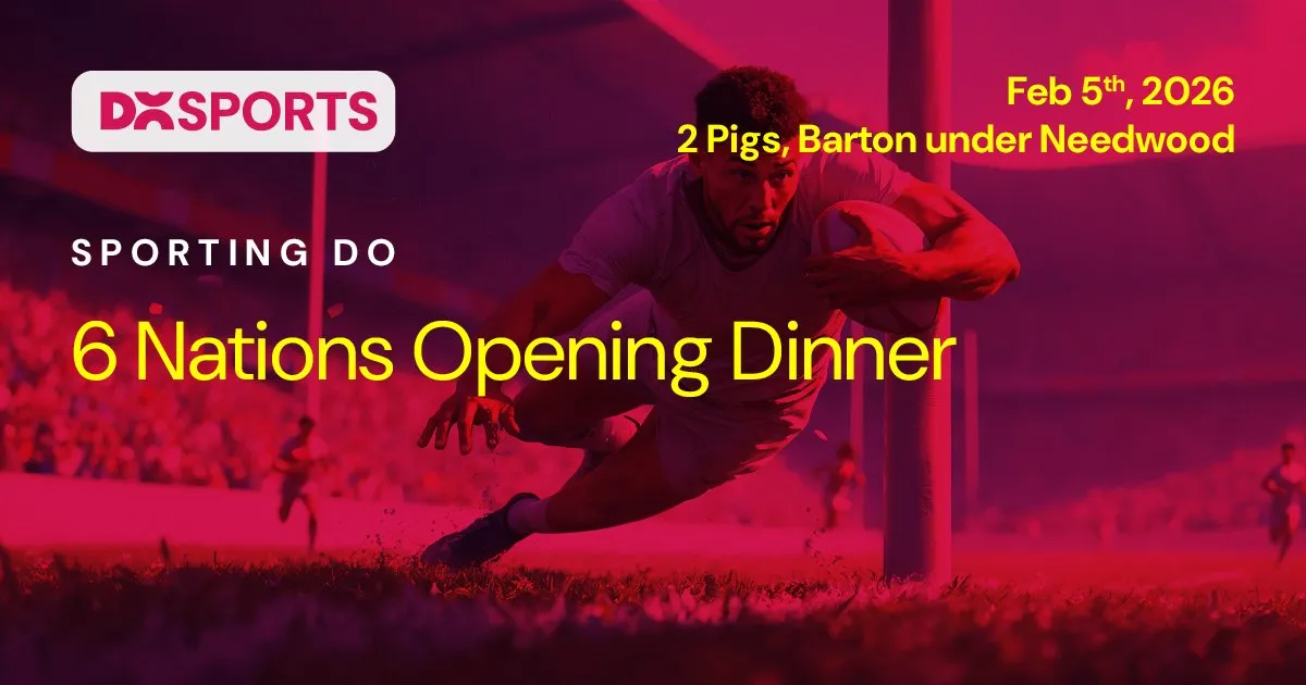 6 Nations Opening Dinner. Sporting Do, 5th February, 2026, The Two Pigs, Barton under Needwood.